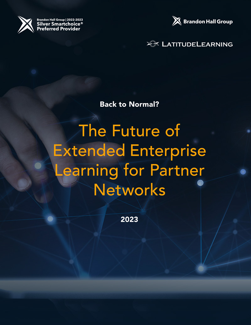 Brandon Hall The Future of Enterprise Learning ebook cover image