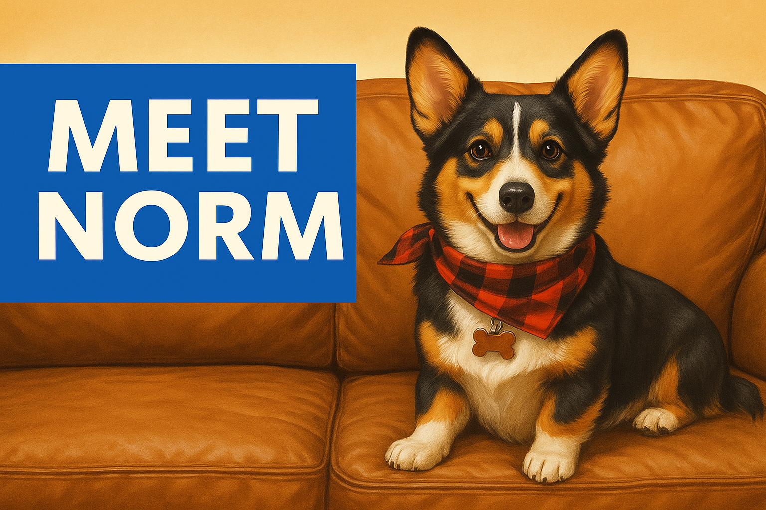 Norm the Pembroke Welsh Corgi