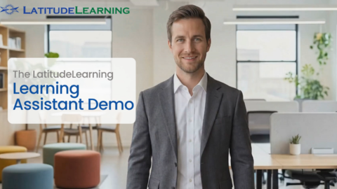 AI Learning Assistant providing real-time answers using vetted internal knowledge within the LatitudeLearning LMS platform