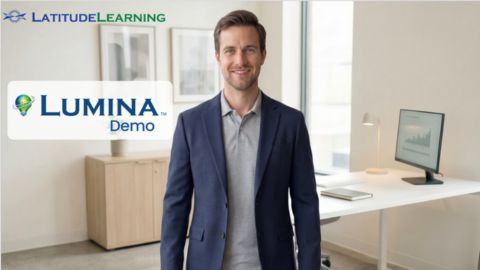 Lumina interface showing real-time, role-based answers from training content to improve workforce performance