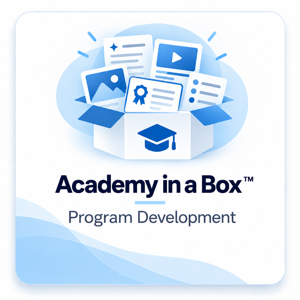 Academy in a Box Illustration